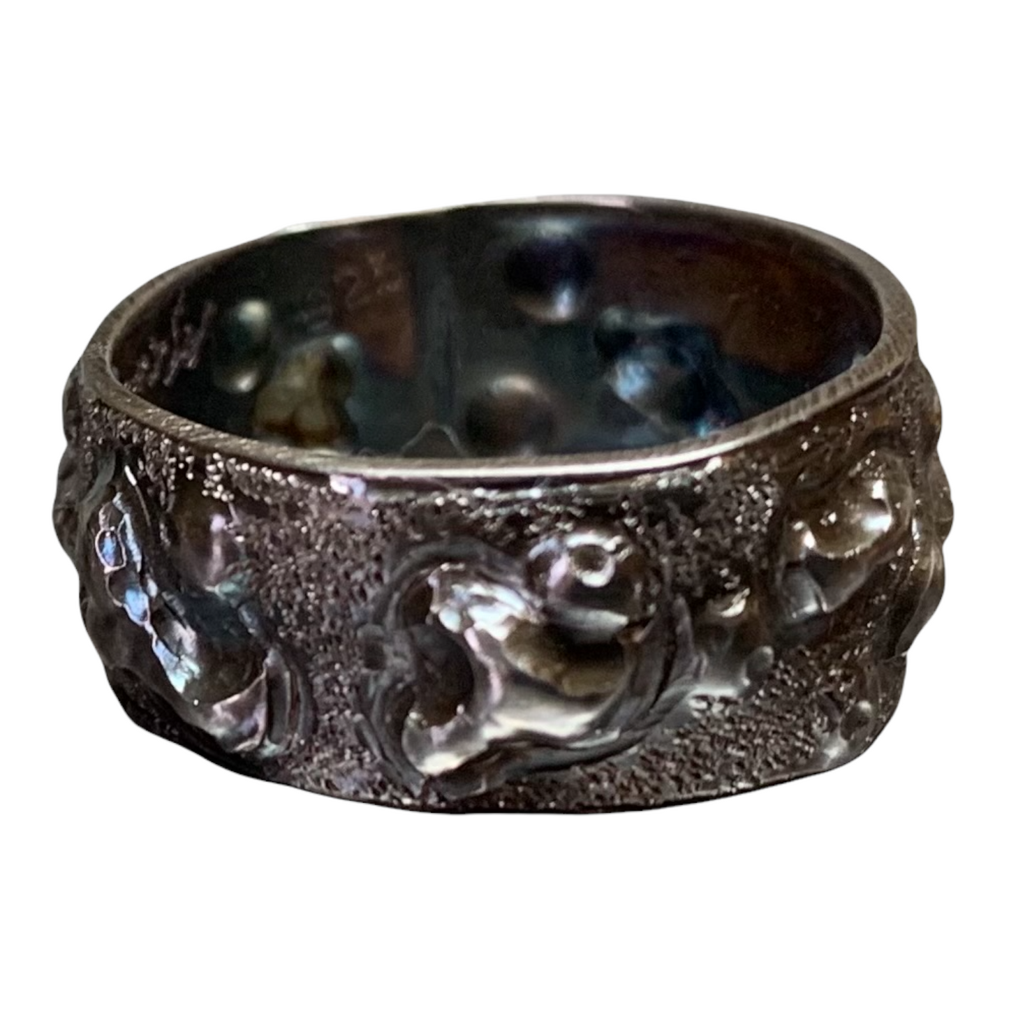 Organic Deep Texture Ring