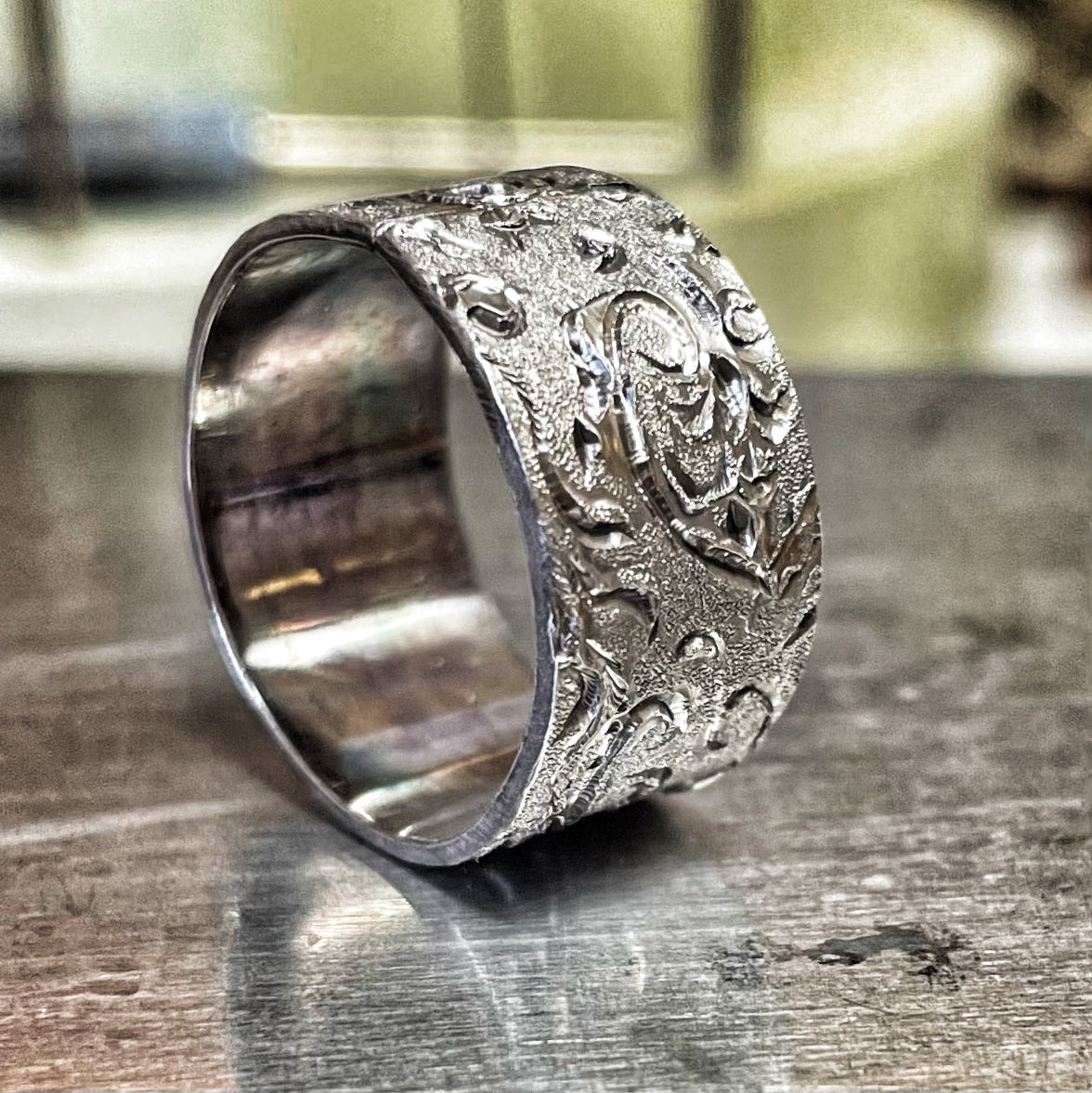 Size 7 Intuition Silver Ring